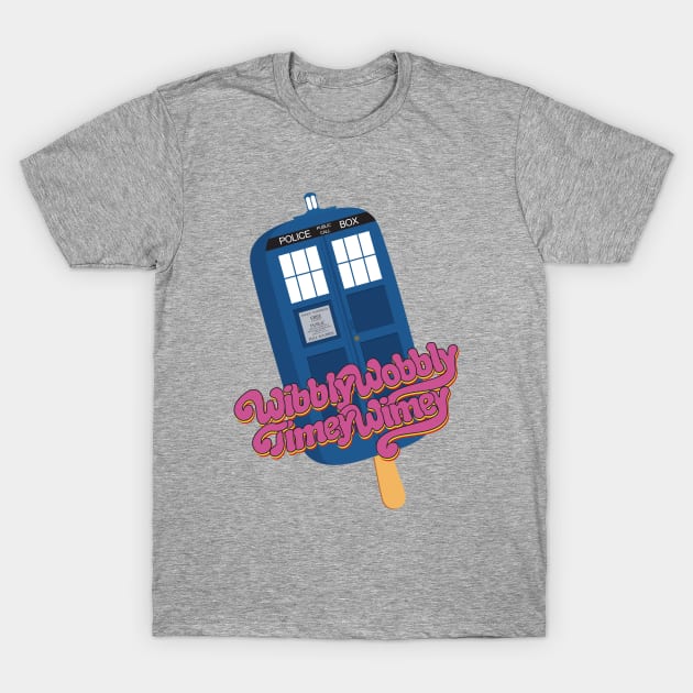 Wibbly Wobbly Timey Wimey Pop T-Shirt by marv42